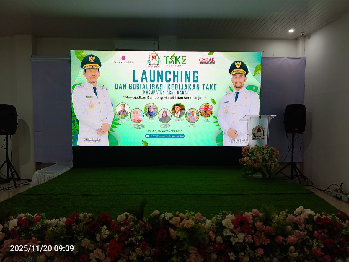 Launching Take BAPPEDA